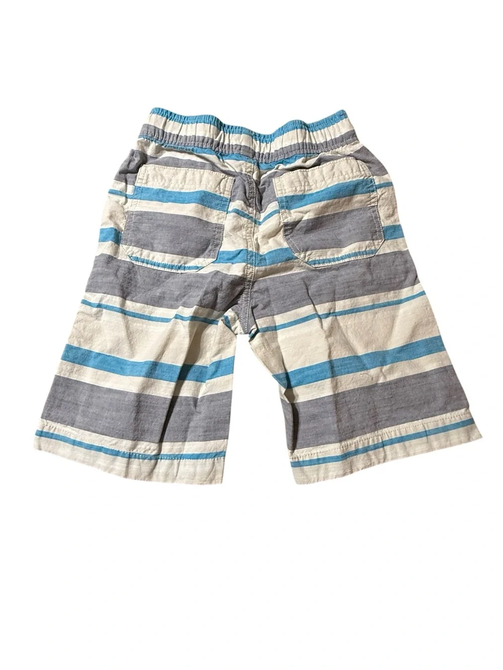 The Children's Place Boys Striped Pull On Jogger Shorts Size 7 NWT